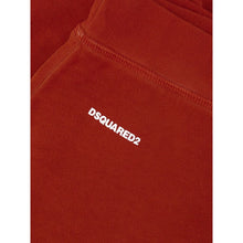 Dsquared² Red Cotton Flared Pant