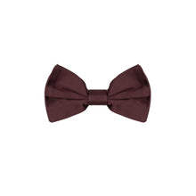 Dolce & Gabbana Burgundy Silk Bowty