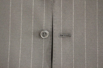 Black Striped Wool Logo Vest Dolce & Gabbana