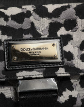 Dolce & Gabbana Multicolor Leopard Jacquard Crossbody Bag