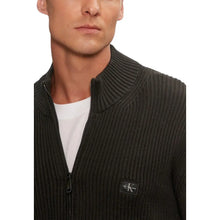 Black Cotton Cardigan Calvin Klein Jeans