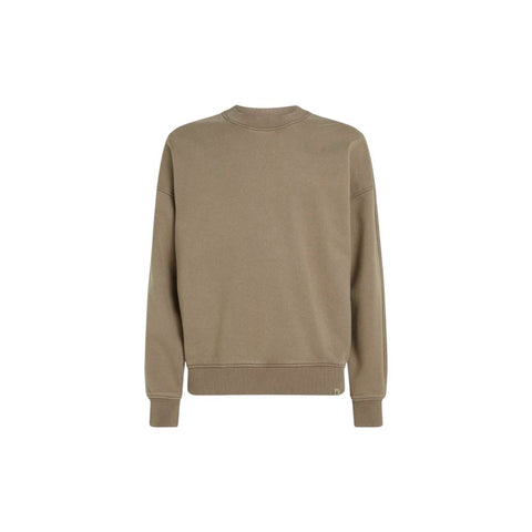 Calvin Klein Jeans Beige Cotton Sweatshirt