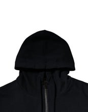 Dolce & Gabbana Blue Logo Full Zip Hooded Sweatshirt Sweater