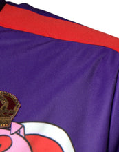 Dolce & Gabbana Purple Year Of The Pig Full Zip Bomber Sweater