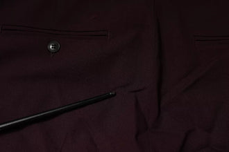 Aniye By Maroon Mid Waist Tapered Skinny Dress Pants