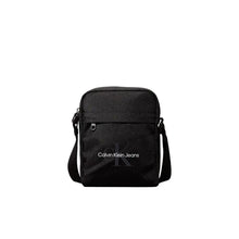 Black Recycled Polyester Messenger Bag Calvin Klein Jeans