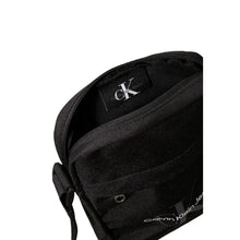 Black Recycled Polyester Messenger Bag Calvin Klein Jeans