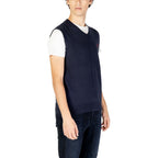 U.S. POLO ASSN. Blue Cotton Waistcoat