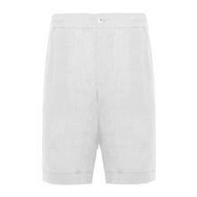 Alpha Studio White Linen Short