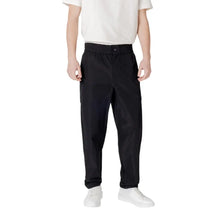 Black Polyester Pant Calvin Klein Jeans