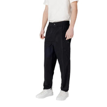 Black Polyester Pant Calvin Klein Jeans