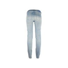 Jacob Cohen Blue Cotton Skinny Pant