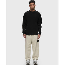 Stone Island White Cotton Men's Trouser