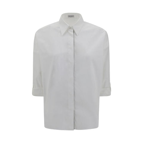 Shiny monili Shirt Brunello Cucinelli
