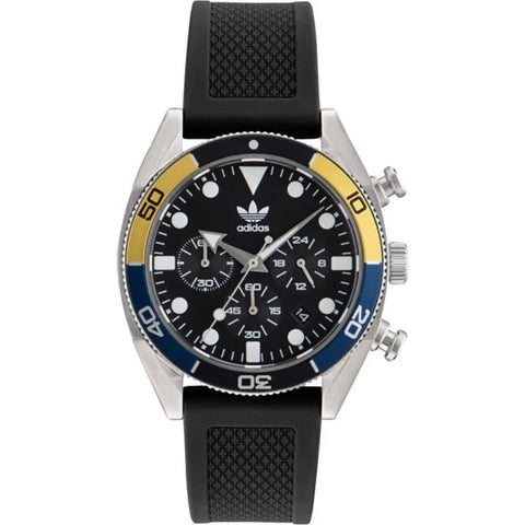 Black Synthetic Watch Adidas