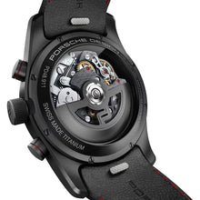Black Leather Watch Porsche Design