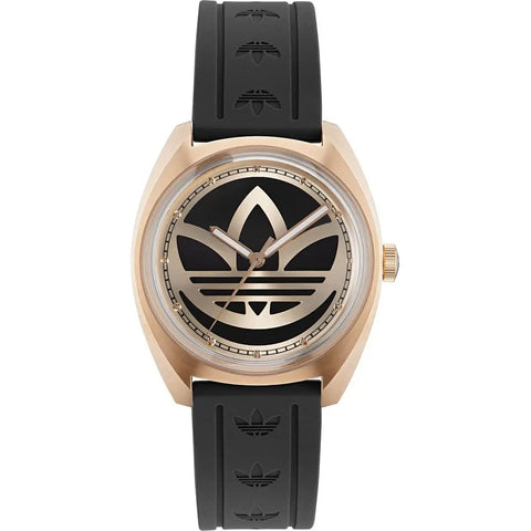Black Synthetic Watch Adidas