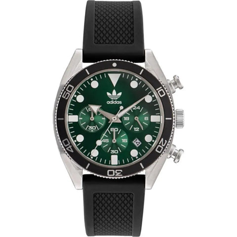 Black Synthetic Watch Adidas
