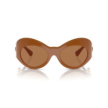Versace Brown Acetate Sunglasses