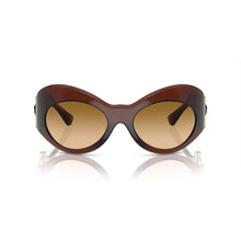 Versace Brown Acetate Sunglasses