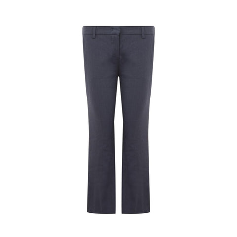 Lardini Chic Blue Linen Trousers