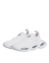Dolce & Gabbana White Slip On Wave Low Top Sneakers Shoes