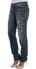 Crystal Embellished GIRLY Slim Fit Jeans Dolce & Gabbana