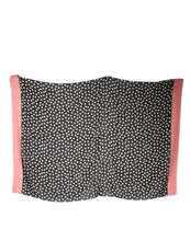 Dolce & Gabbana Black White Polka Dots Fringes Wrap Scarf