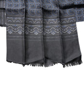 Dolce & Gabbana Dark Blue Fantasy Silk Neck Wrap Shawl Scarf