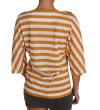 White Orange FIRENZE Top T-shirt Dolce & Gabbana