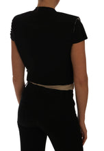 Black Short Croped Blazer Jacket Dolce & Gabbana