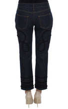 Blue Denim Cotton CAPRI Torero Jeans Dolce & Gabbana