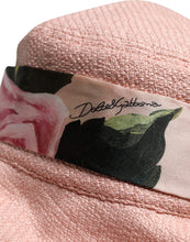 Dolce & Gabbana Pink Cotton Wide Brim Bucket Hat