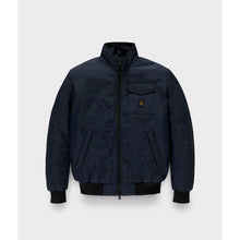 Blue Polyamide Men's Jacket Refrigiwear