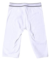 Dolce & Gabbana White Logo Cotton Cropped Tights Underwear