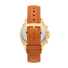 Brown Leather Watch Michael Kors