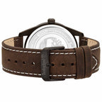 Timberland Brown Leather Dress Watch