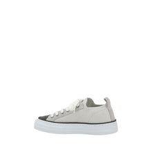 Mesh cotton and suede Sneakers Brunello Cucinelli