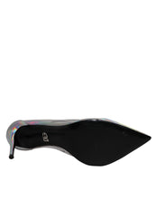 Dolce & Gabbana Multicolor Iridescent Pointed Toe Pumps Shoes
