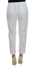 White Floral Cutout Dress Sicily Pants Dolce & Gabbana