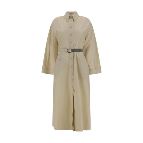 Cotton long Dress Brunello Cucinelli