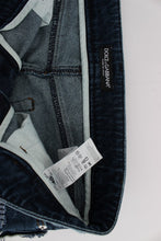 Stretch Blue Patchwork Jeans Shorts Dolce & Gabbana