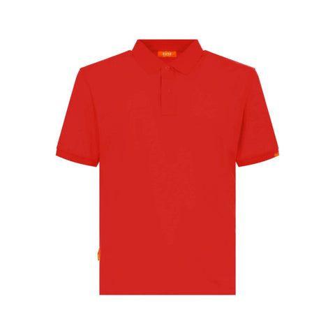 Suns Red Cotton Polo Shirt
