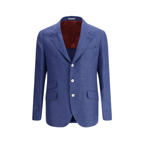 Linen Blazer Jacket Brunello Cucinelli