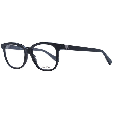 Black Unisex Glasses Frame Guess
