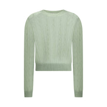 Mohair and wool cable knit Sweater Brunello Cucinelli