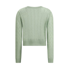 Mohair and wool cable knit Sweater Brunello Cucinelli