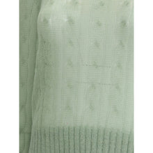 Mohair and wool cable knit Sweater Brunello Cucinelli