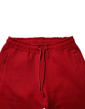 Dolce & Gabbana Red DG Logo Cotton Jogger Men Sweatpants Pants