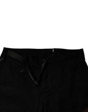 Dolce & Gabbana Black Cotton Stretch Skinny Cargo Denim Jeans